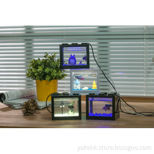 Mini acrylic aquarium fish tank